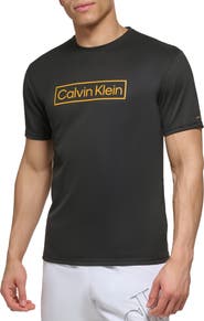 Calvin Klein Short Sleeve Moisture Wicking Top
