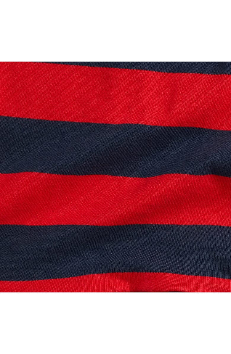 Polo Ralph Lauren Newborn Polo Ralph Lauren Navy/Red Yankees Rugby Dress, Alternate, color,