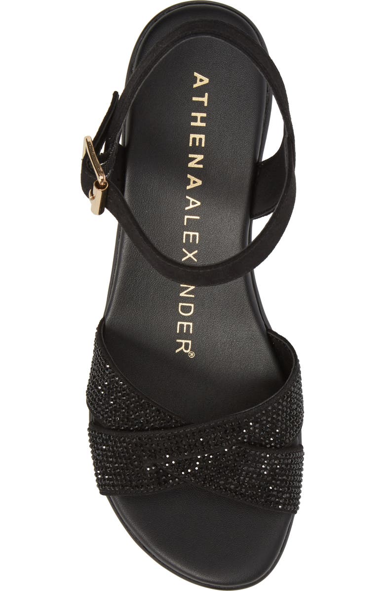 Athena Alexander Florence Wedge Sandal, Alternate, color,