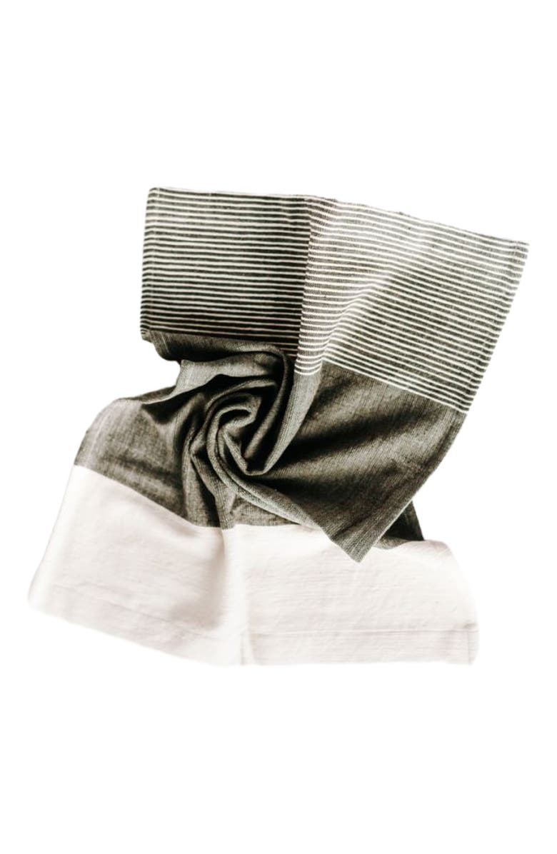 Creative Women Chesapeake Cotton Tea Towel - Set of 2, Alternate, color, Gray