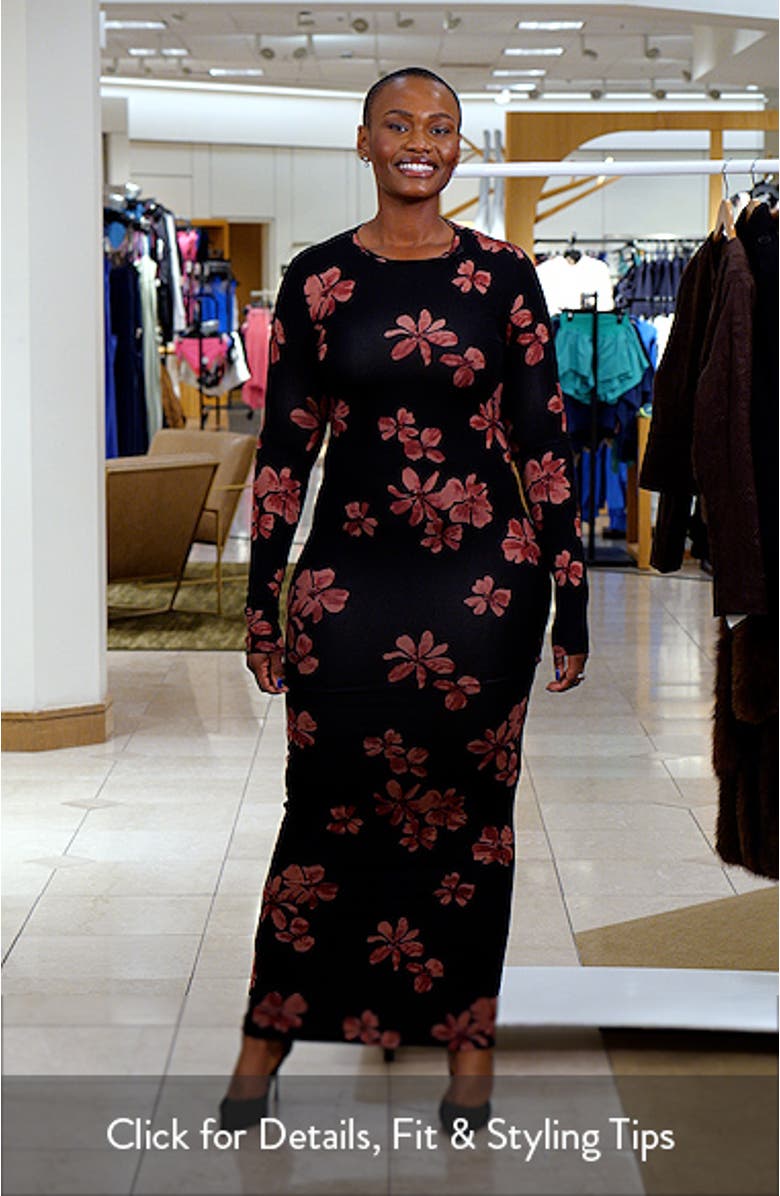 Tommie Long Sleeve Jersey Dress, sales video thumbnail