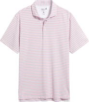 johnnie-O Kamdon Stripe PREP-FORMANCE Golf Polo