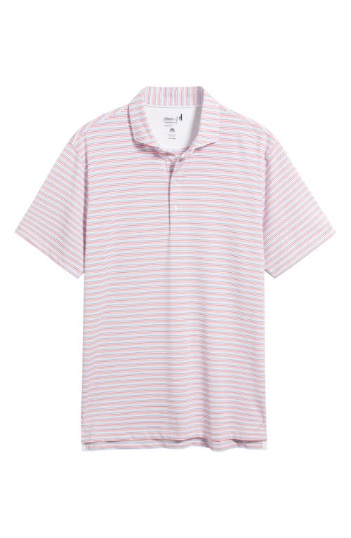 Johnnie-o Kamdon Stripe Prep-formance Golf Polo