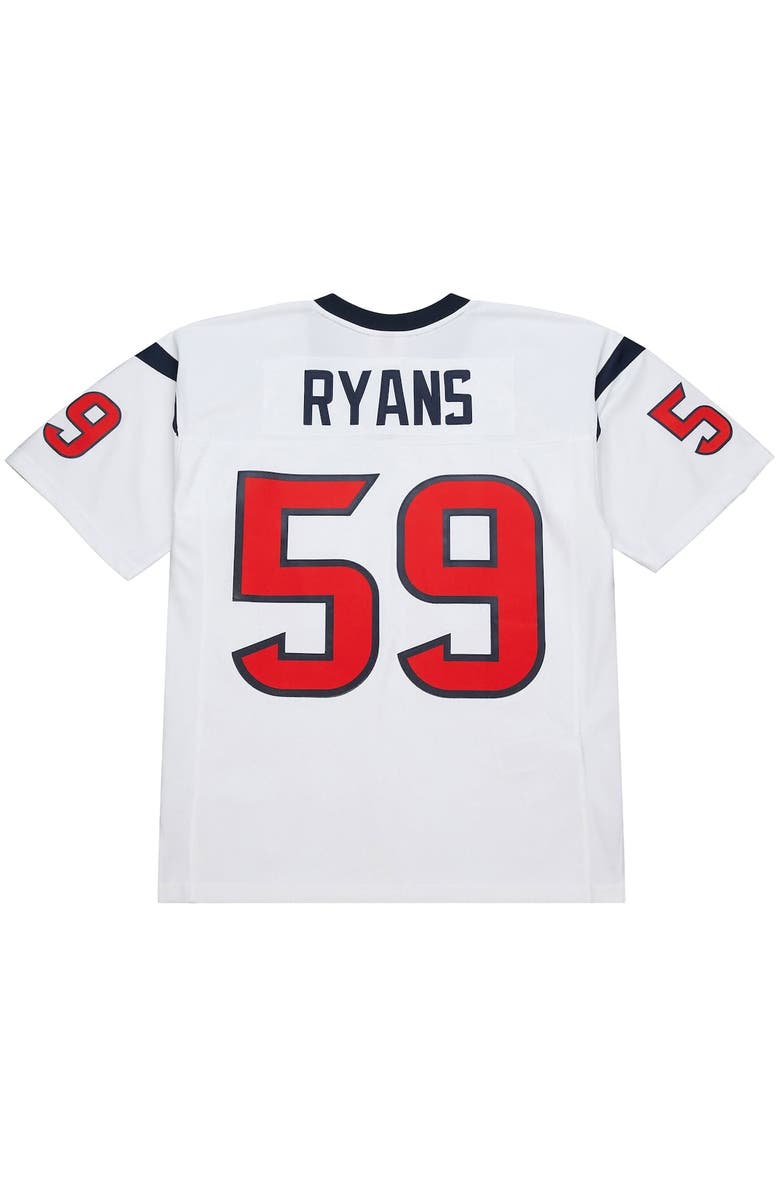 Mitchell & Ness Men's Mitchell & Ness DeMeco Ryans White Houston Texans 2006 Legacy Replica Jersey, Alternate, color, White