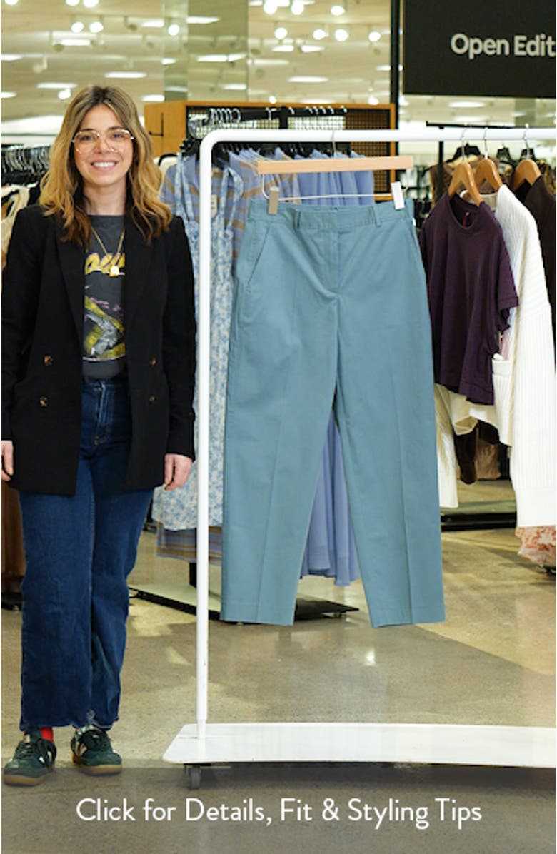 Tecarino2 Flat Front Ankle Pants, sales video thumbnail