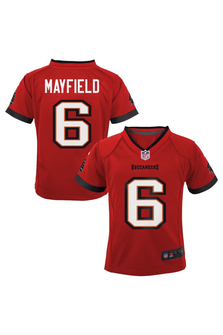 Infant Nike Baker Mayfield Red Tampa Bay Buccaneers Team  Player Game Jersey, Main, color, Red