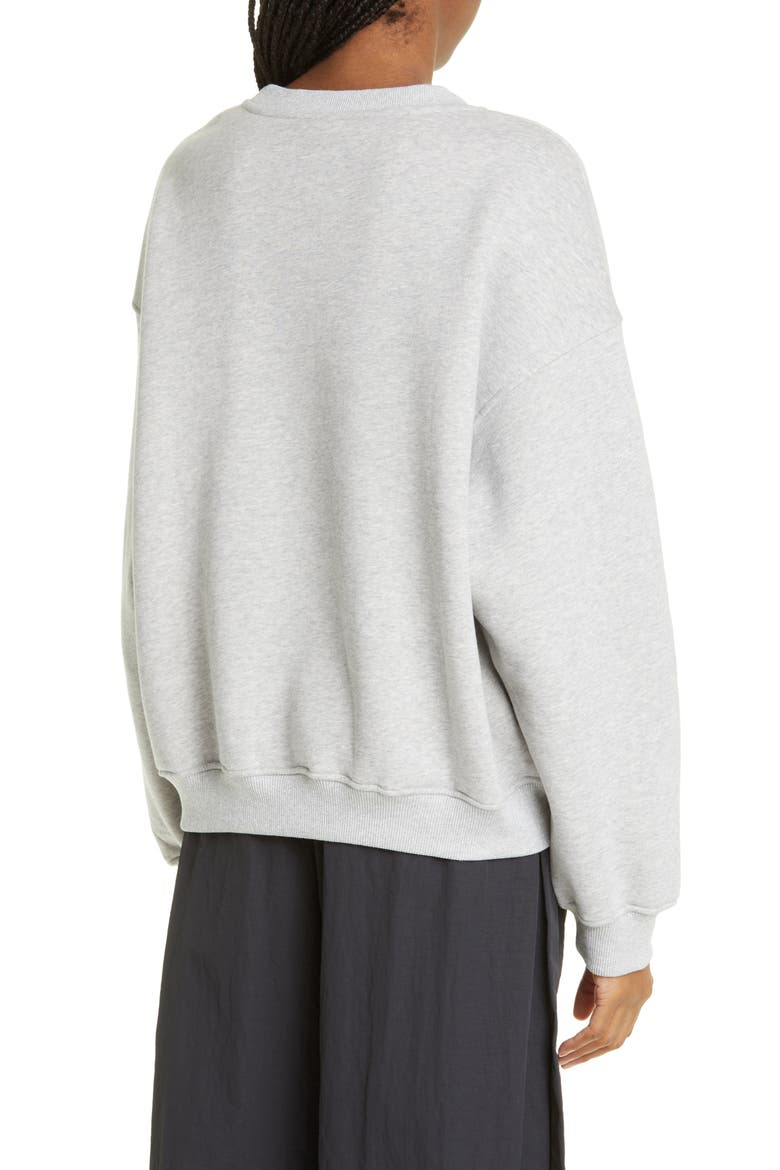 Dramatica Varsity Sweatshirt, Alternate, color, GREY