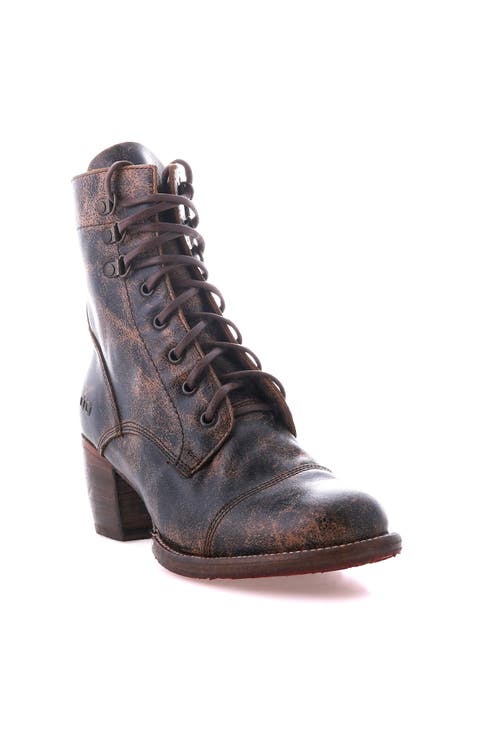 Judgement Heeled Combat Boot