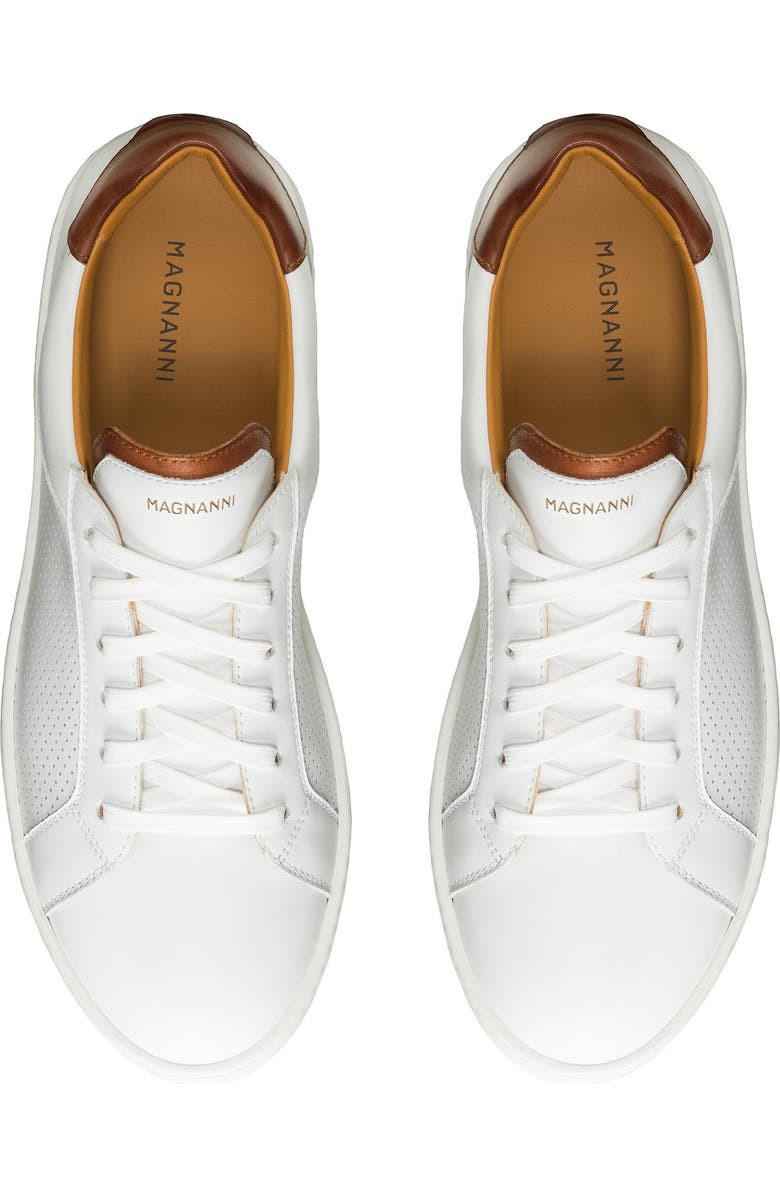 Magnanni Costa Perforated Sneaker, Alternate, color,
