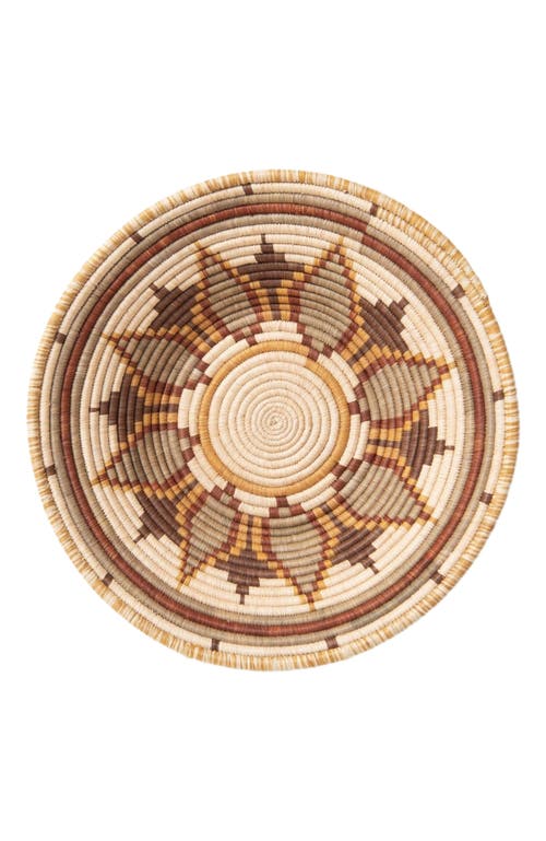 Maadili Collective Flower Burst Basket II in Natural  product