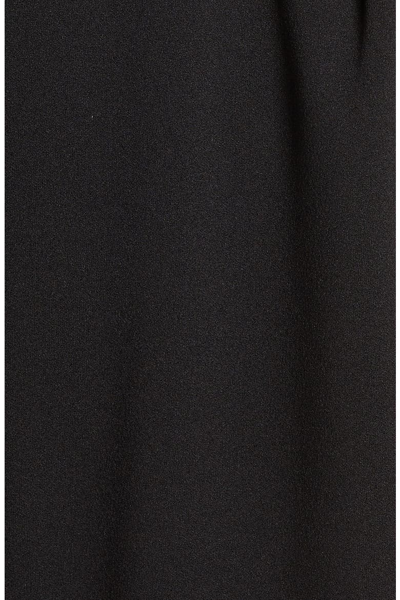 Gathered Illusion Neck Jumpsuit, Alternate, color, BLACK