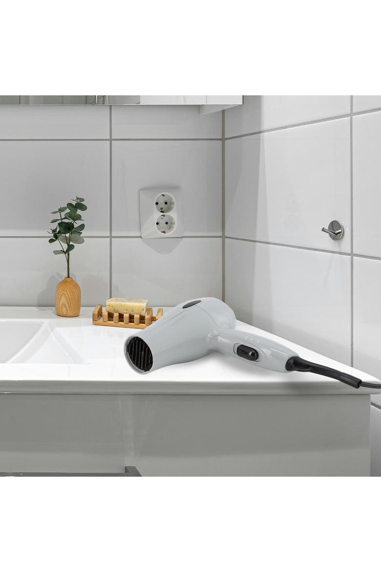 1875 Watt Mid Size Hair Dryer, Alternate, color, Grey