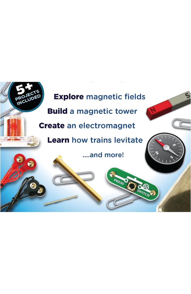 Snap Circuits Magnet Fun Lab, Alternate, color, Multicolored