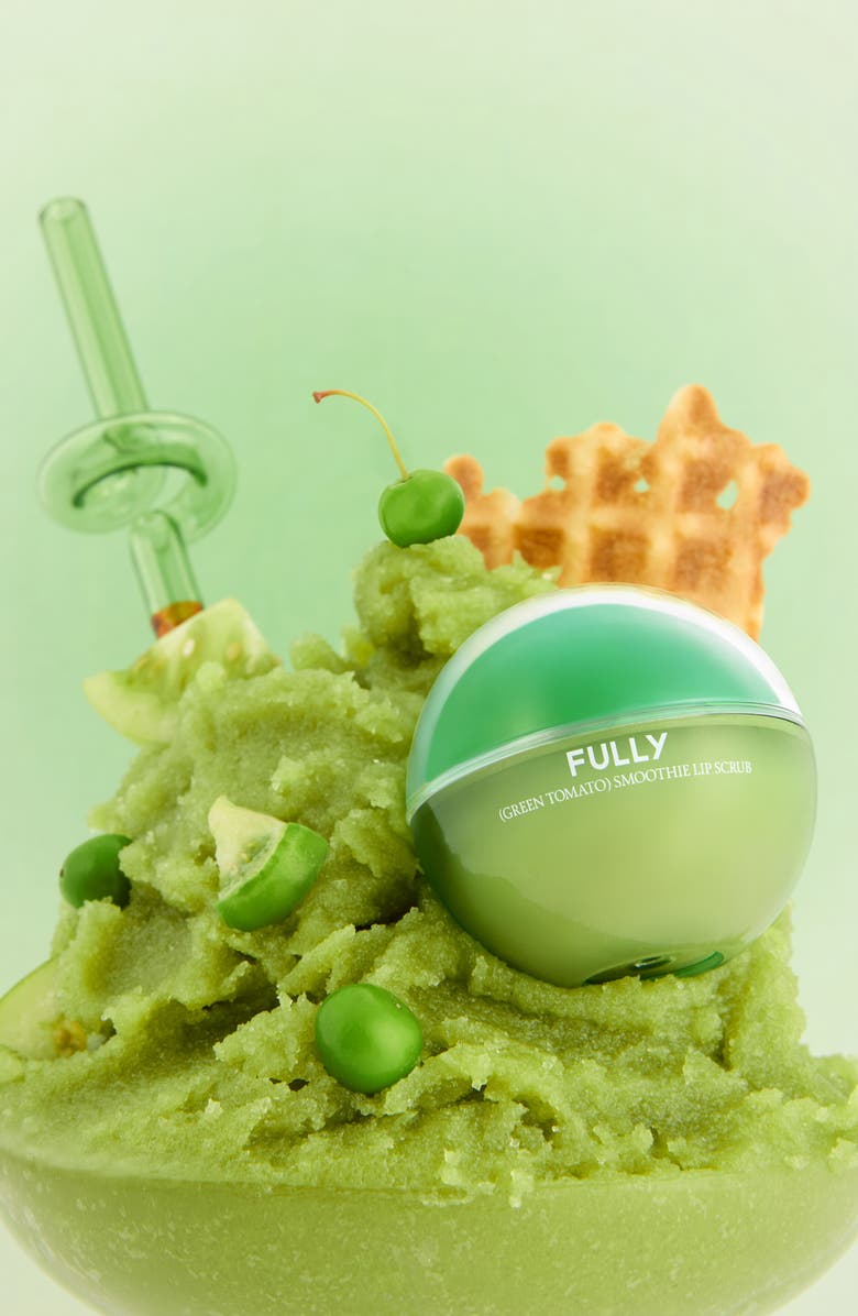 Fully Green Tomato Smoothie Lip Scrub, Alternate, color, 