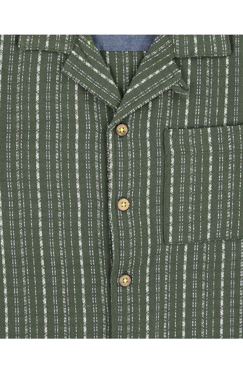 Sovereign Code Evander Shirt, Alternate, color, Green/ Dash Stripe