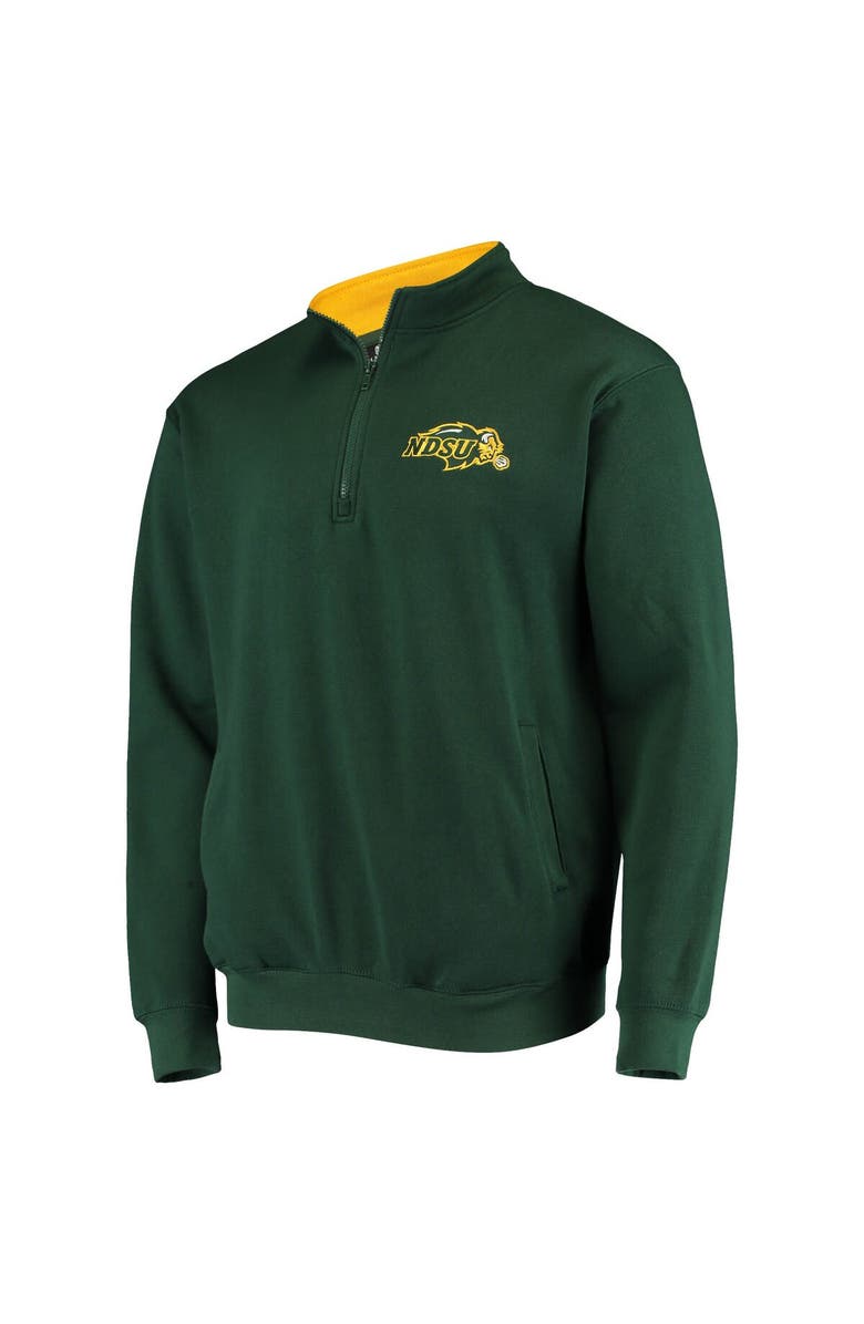 COLOSSEUM Men's Colosseum Green NDSU Bison Tortugas Logo Quarter-Zip Jacket, Alternate, color, Green