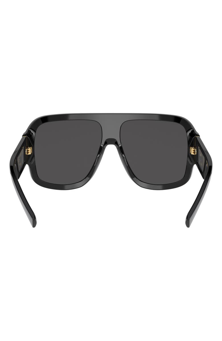 Dolce&Gabbana 58mm Square Sunglasses, Alternate, color, Black
