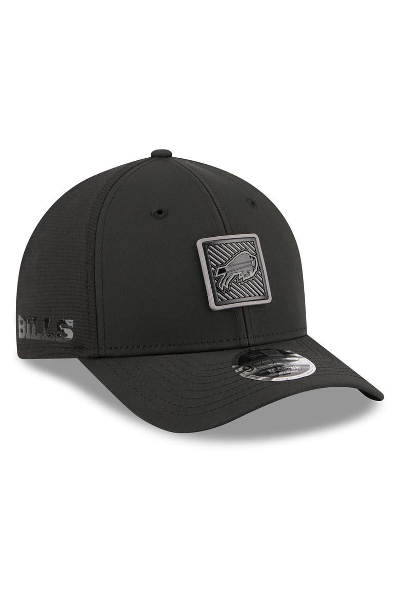 Men's New Era  Black Buffalo Bills 2026 NFL Training Camp 9FORTY Adjustable Hat, Main, color, Black
