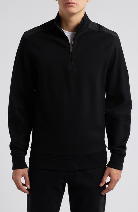 Black Quarter-Zip Sweatshirts for Men | Nordstrom