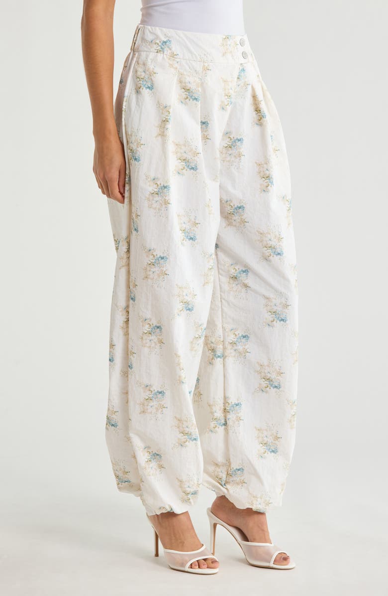 AFRM Tiffany Balloon Pants, Alternate, color, Antique Peony