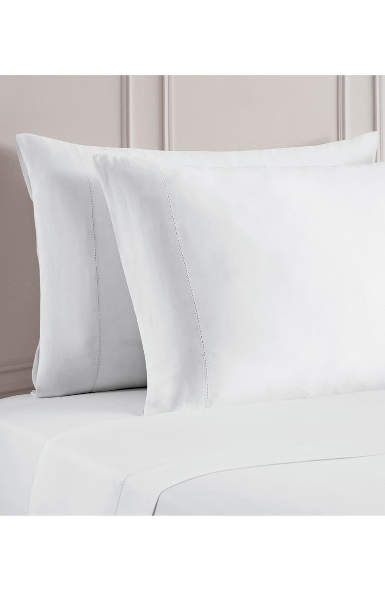 Ted Baker Ladder Stitch 300 Thread Count Sheet Set, Alternate, color, Bright White