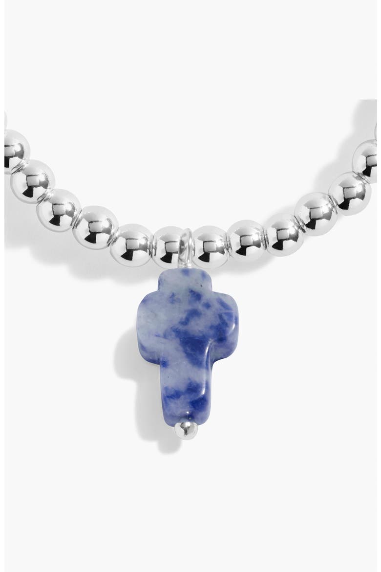 A Little 'Faith' Bracelet, Alternate, color, Silver Plated