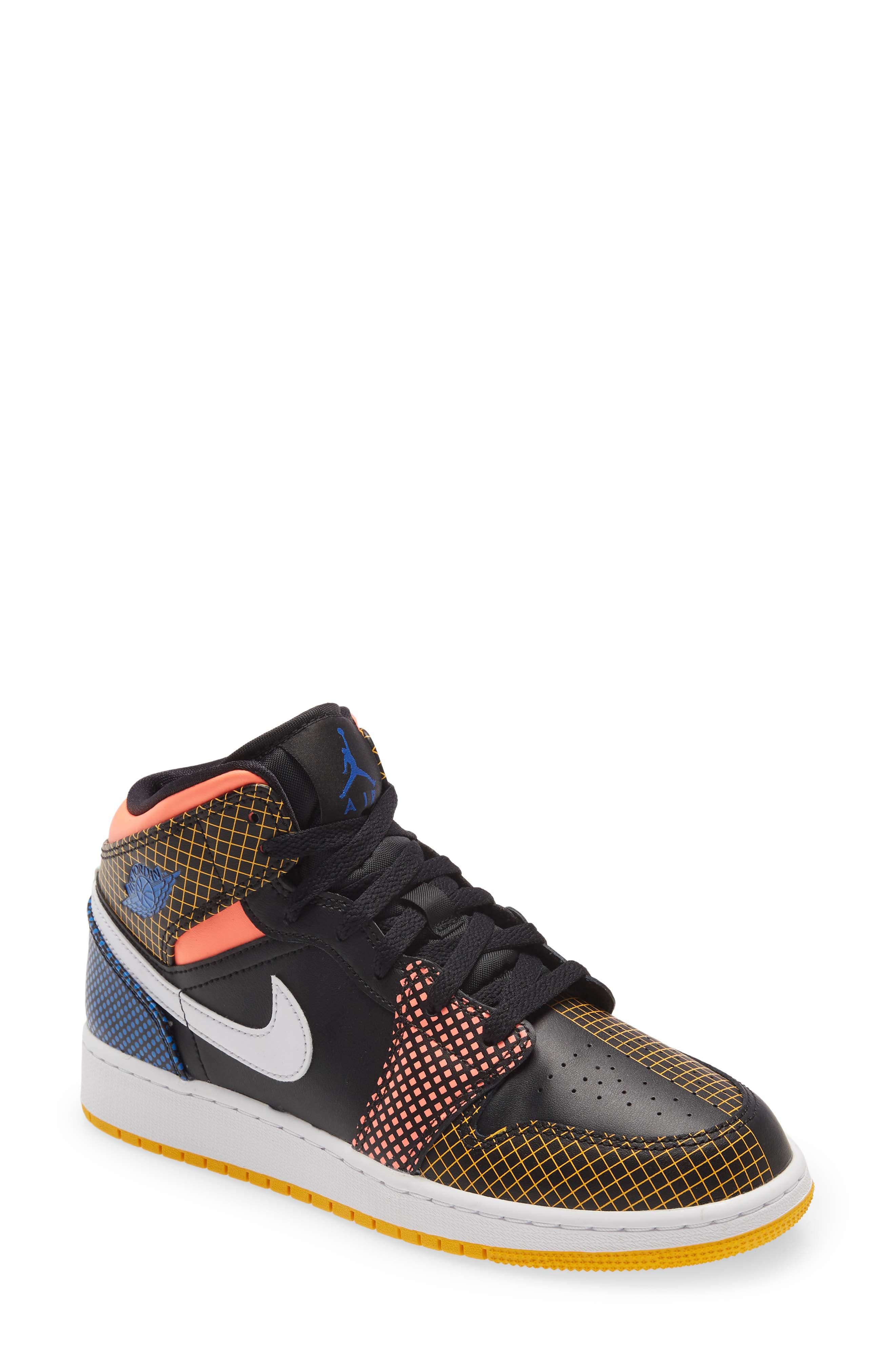 Nike Air Jordan 1 Mid Sneaker, Main, color, 