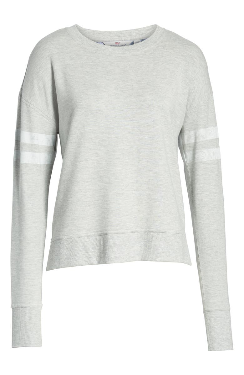 vineyard vines Varsity Stripe Sweatshirt, Alternate, color, 