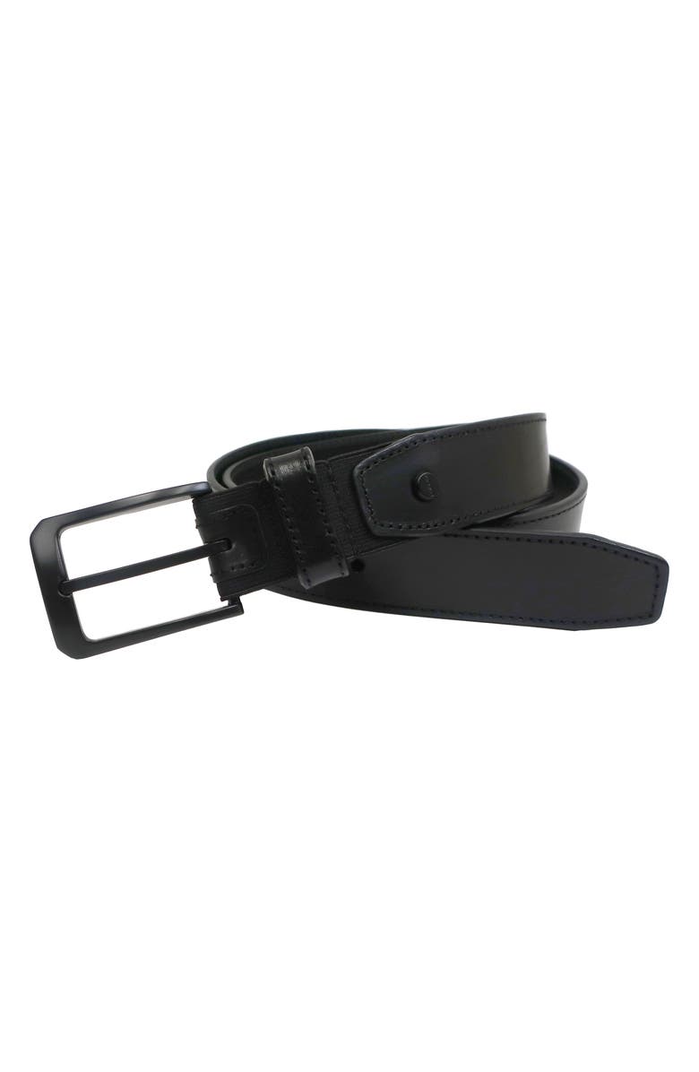 BOCONI Stretch Comfort Leather Belt, Main, color, 