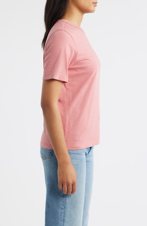 Faherty Nantucket Sunwashed Cotton Graphic T-shirt In Red