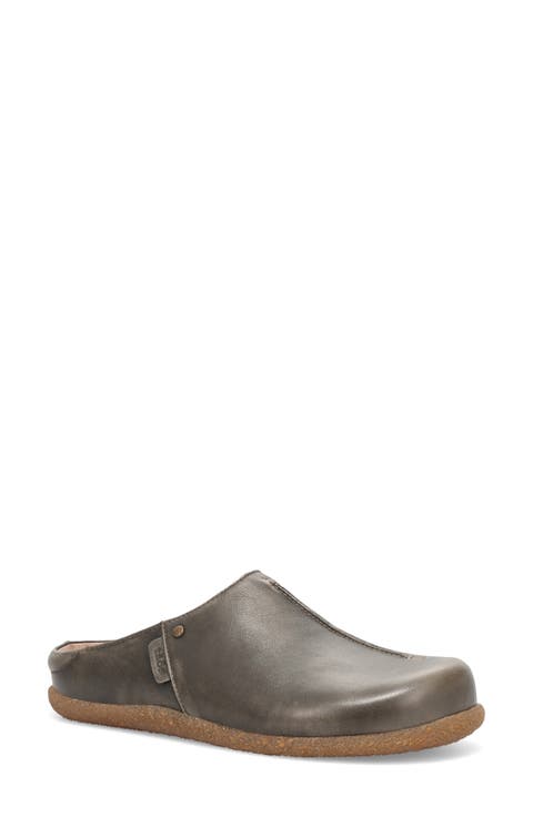 Upside Leather Mule