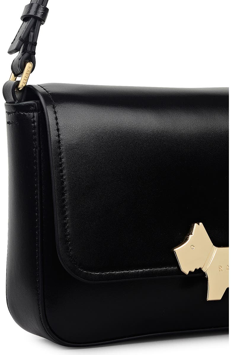Radley Percy Grove Medium Flapover Crossbody Bag, Alternate, color, Black