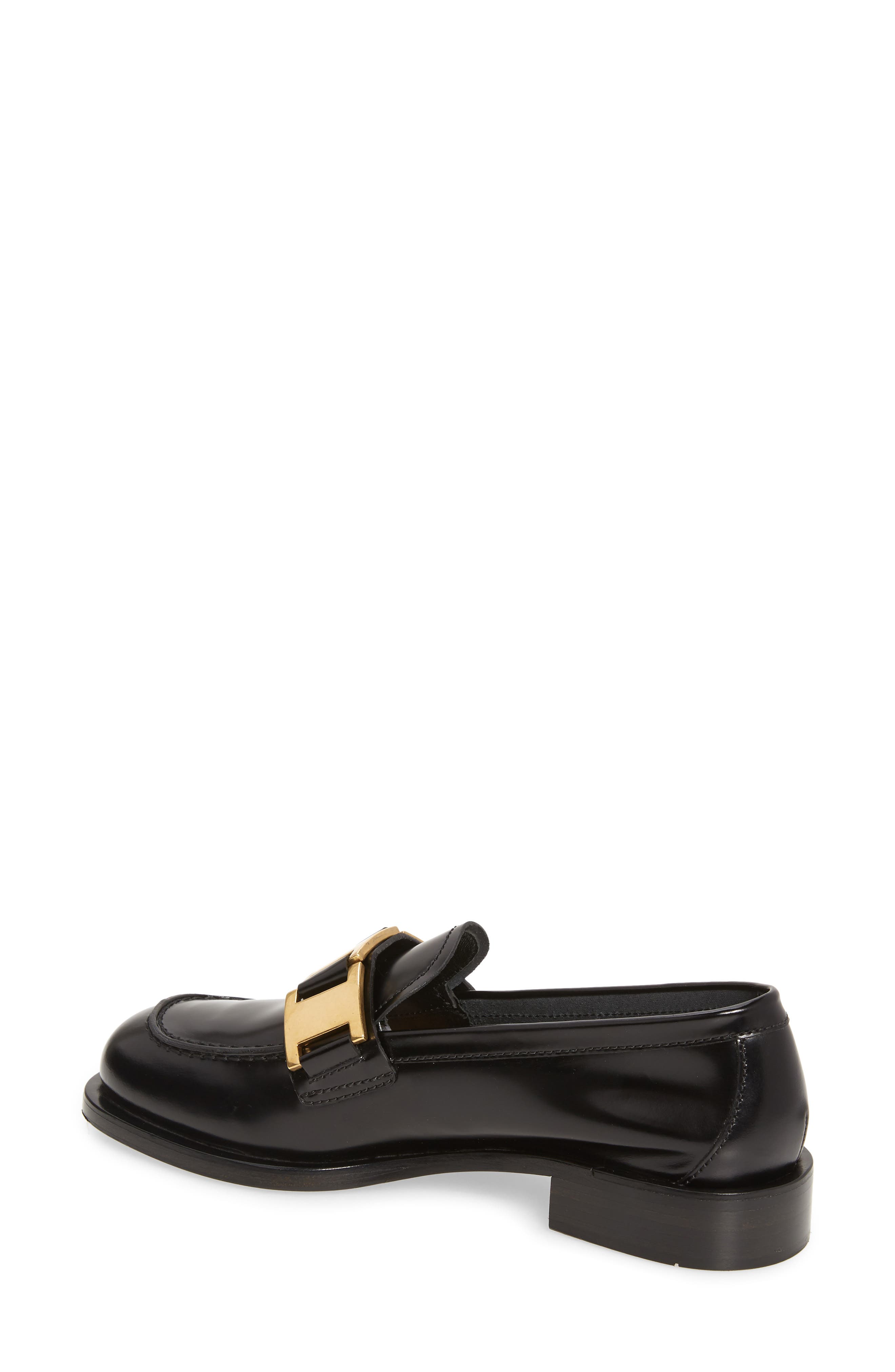 Prada Buckle Loafer, Alternate, color, 