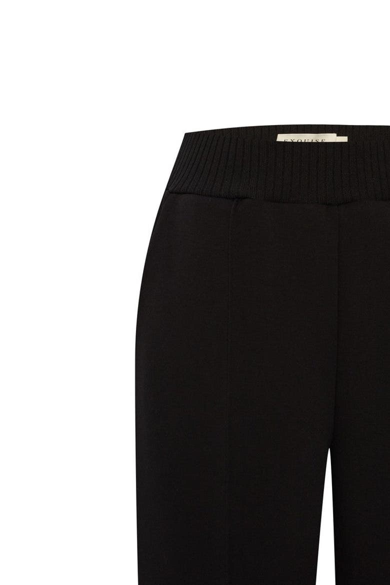 Elastic Waist Straight Cut Pants, Alternate, color, PUMPKIN