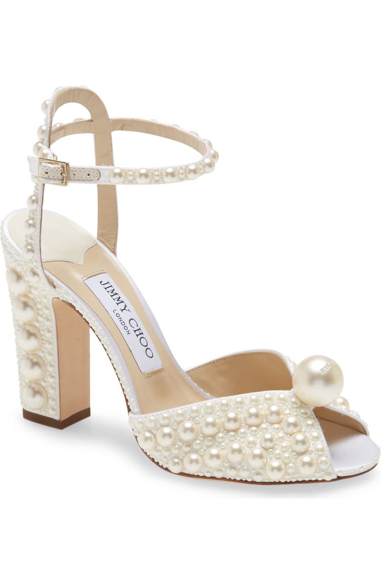 Jimmy Choo Sacaria Embellished Sandal, Main, color,