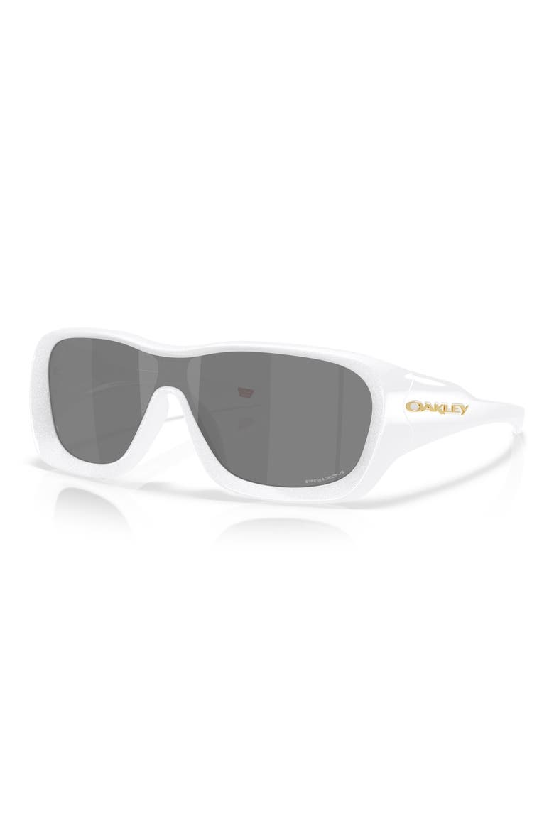 130mm Prizm™ Shield Sunglasses, Alternate, color, BLACK WHITE