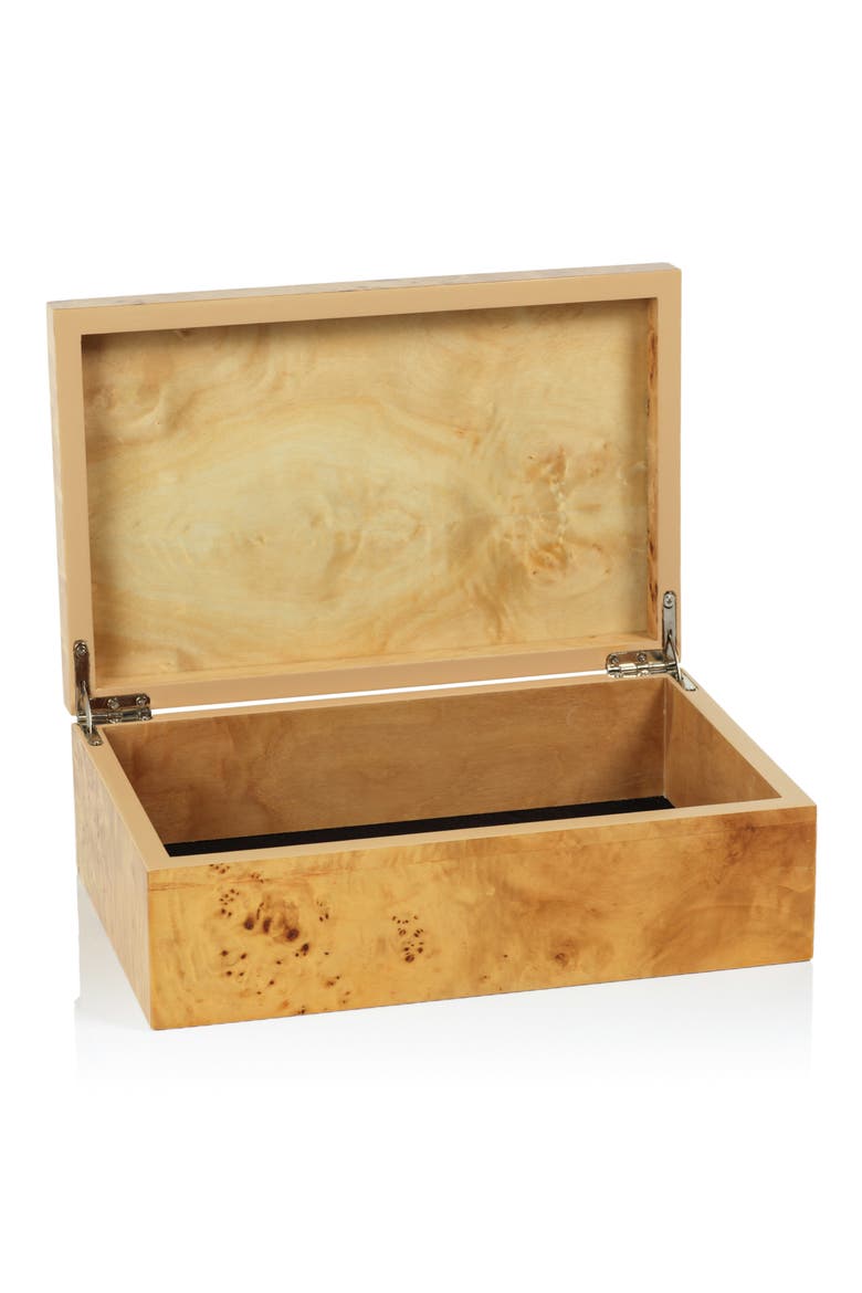 Bubbo Burl Decorative Box, Alternate, color, TAN