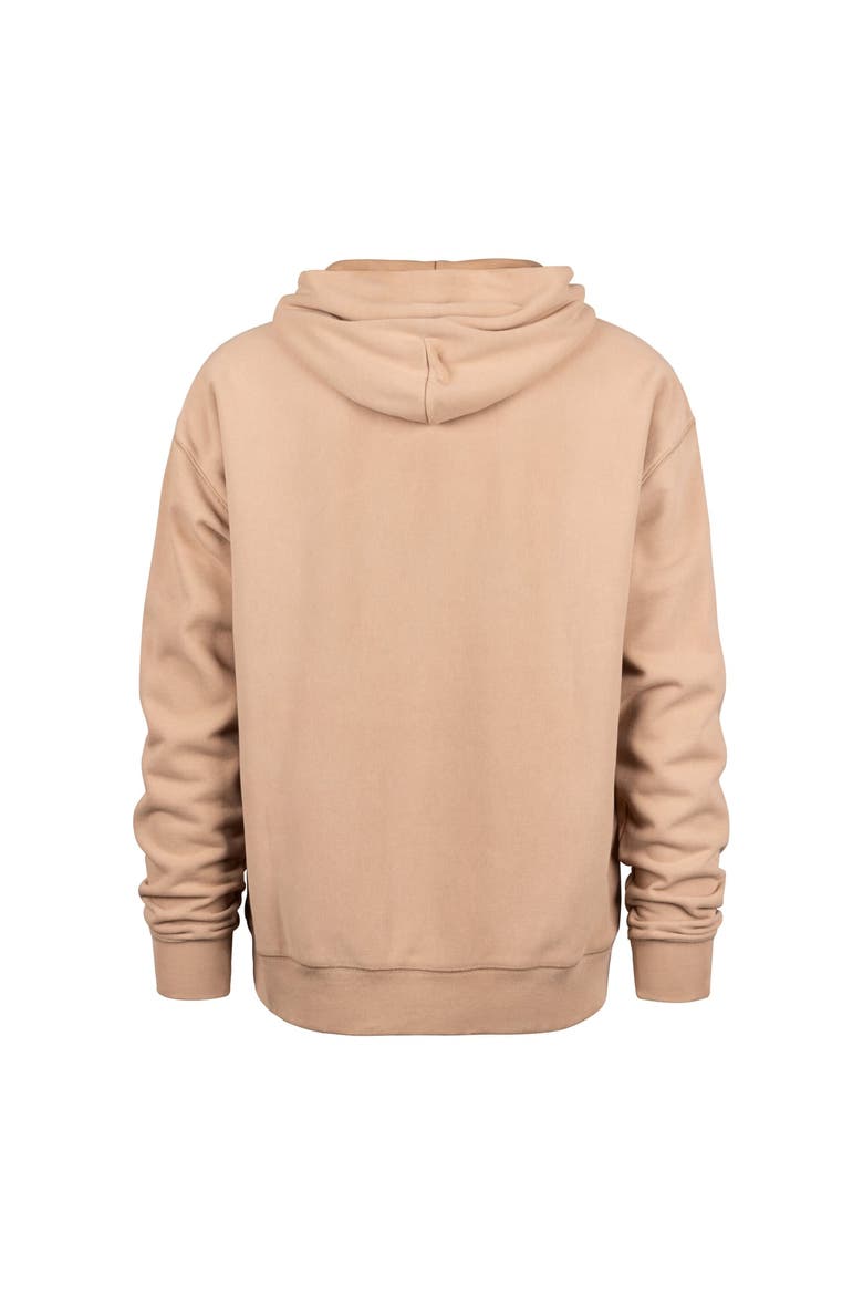 Men's '47  Khaki Philadelphia 76ers Dusted Bowline River Hoodie, Alternate, color, Khaki