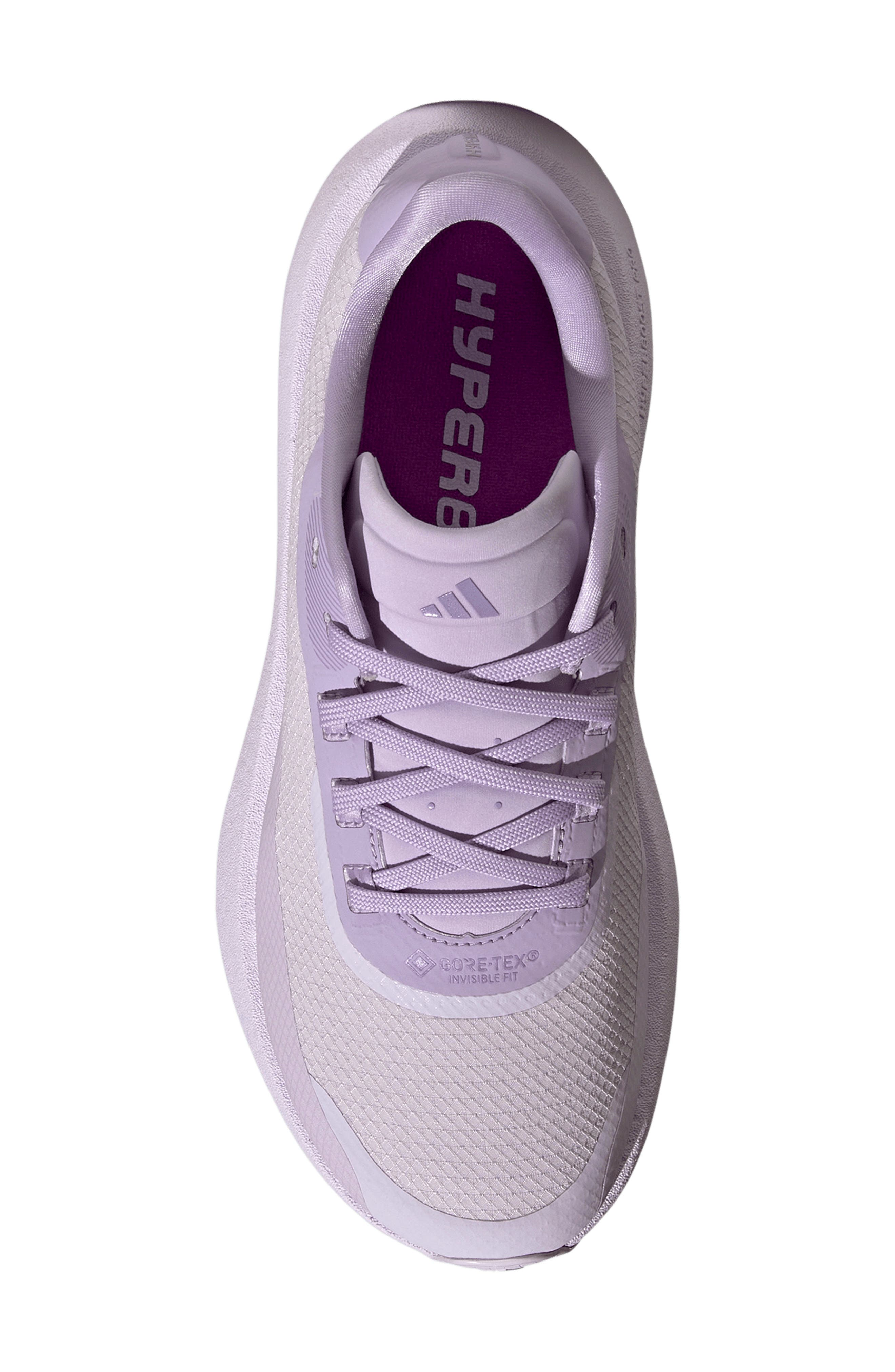 Hyperboost GTX Waterproof Running Shoe, Alternate, color, LAVENDER/ PURPLE/ LAVENDER