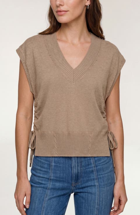 V Neck Dolman Sweater