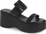 Chocolat Blu Platform Wedge Sandal