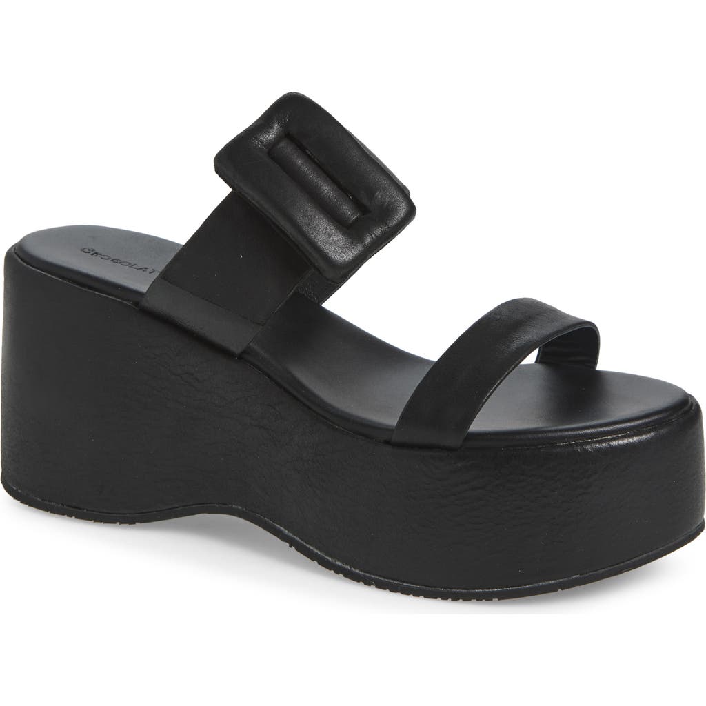 Chocolat Blu Platform Wedge Sandal