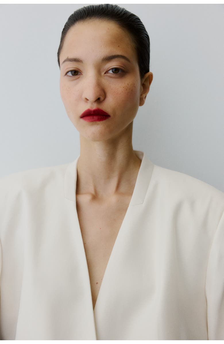 H&M Oversized Blazer, Alternate, color, Cream