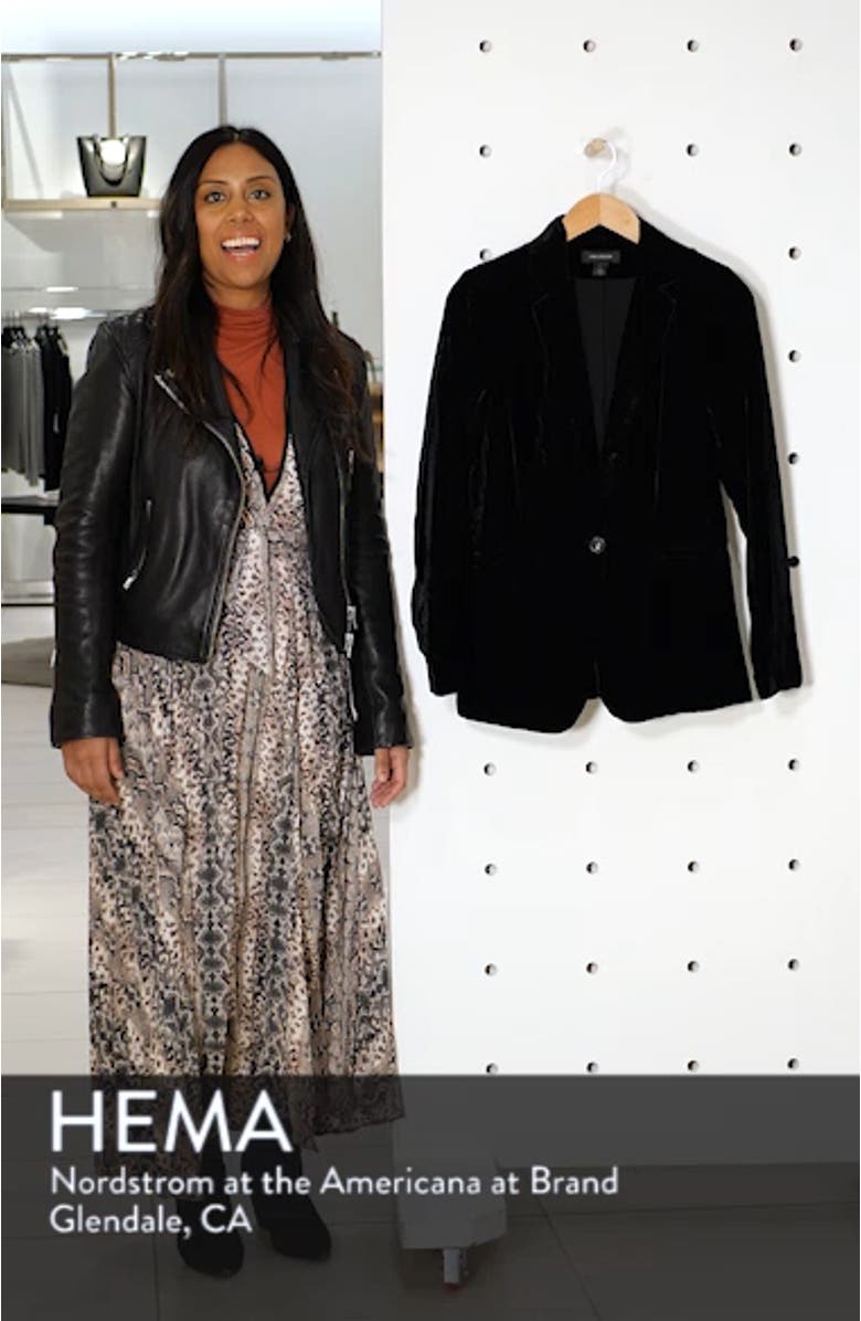 Velvet Blazer, sales video thumbnail