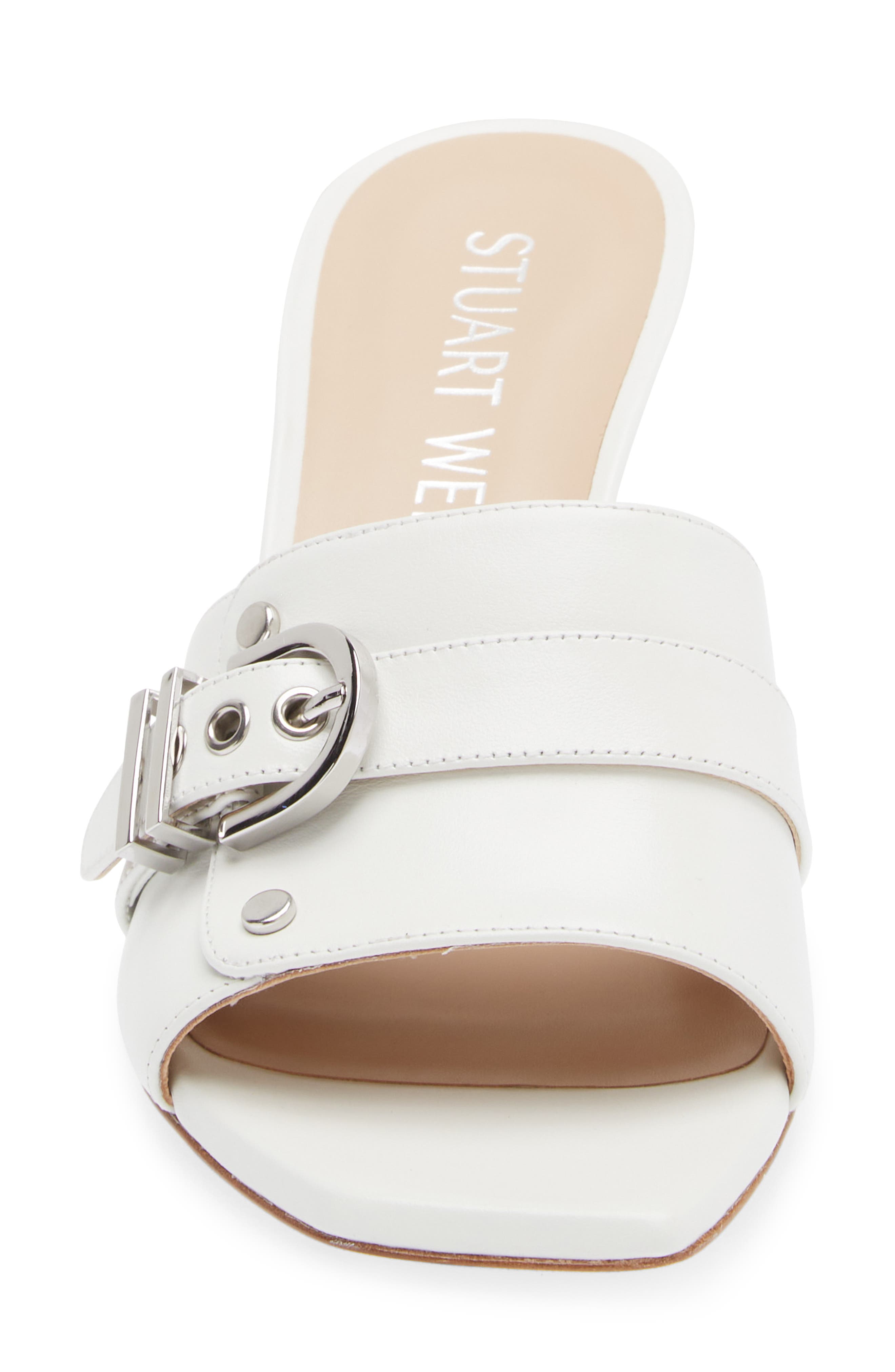 Maverick 75 Slide Sandal, Alternate, color, WHITE