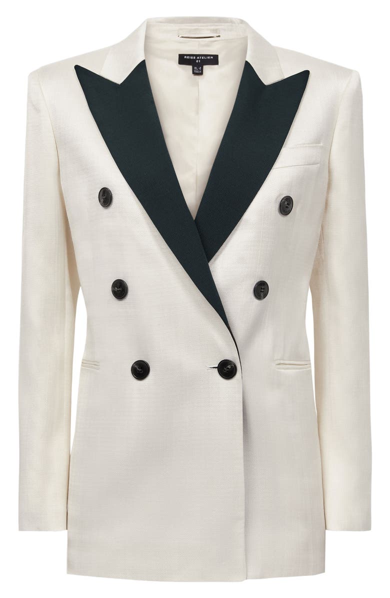 Reiss Vivien Double Breasted Blazer, Alternate, color, 