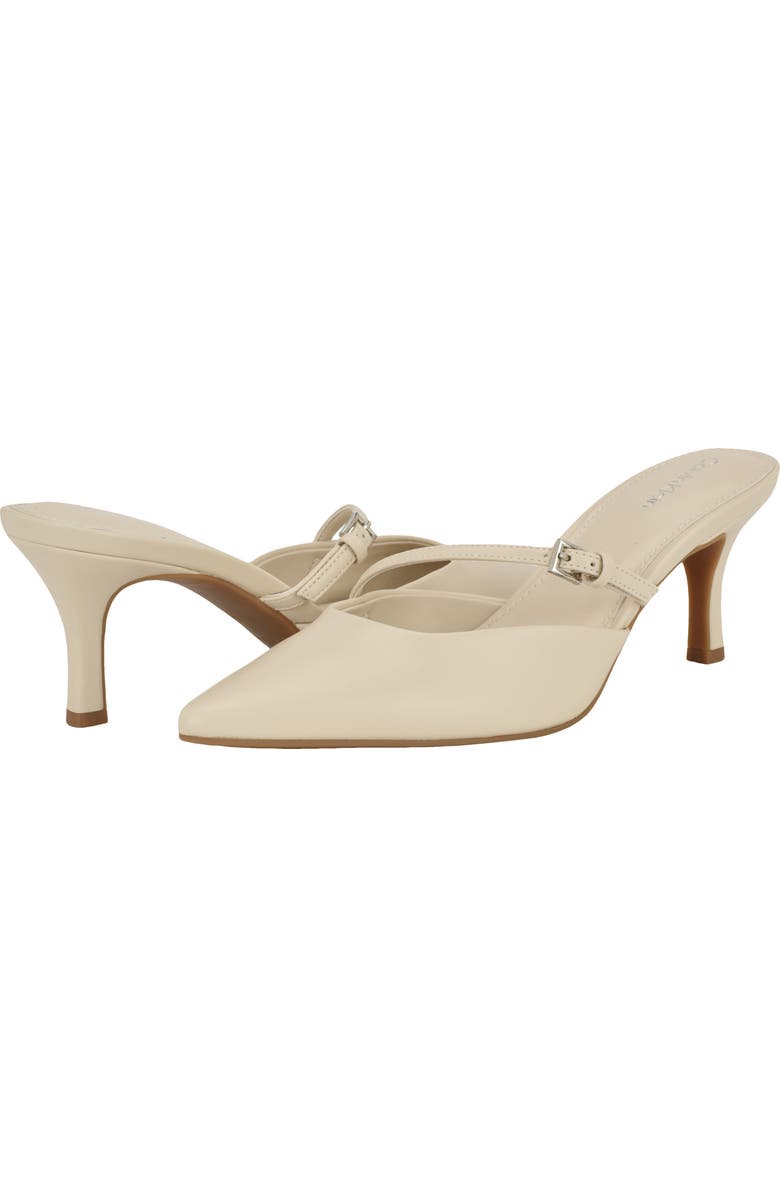 Calvin Klein Jansy Pointed Toe Mule, Alternate, color, Natural