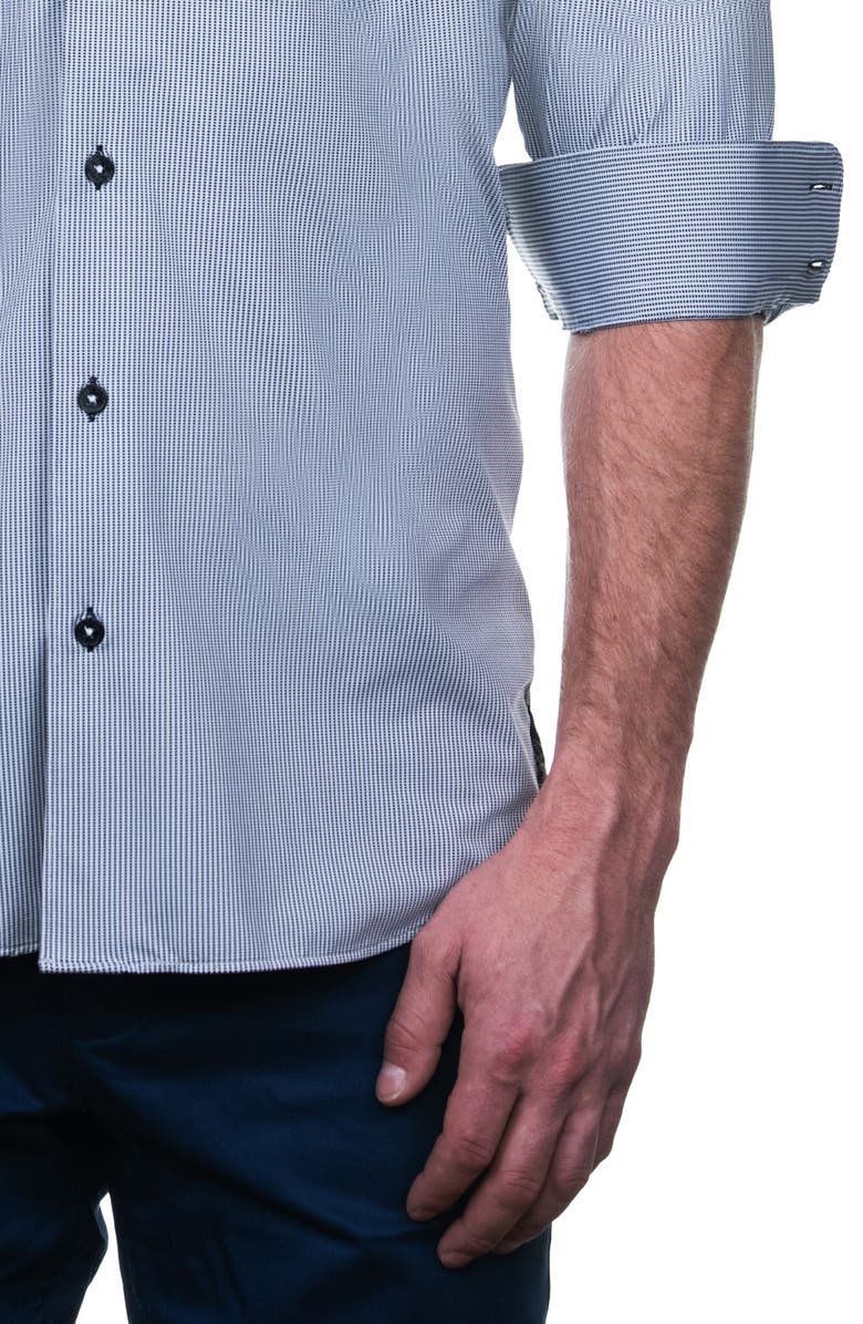 Maceoo Einstein Domino Regular Fit Button-Up Shirt, Alternate, color,
