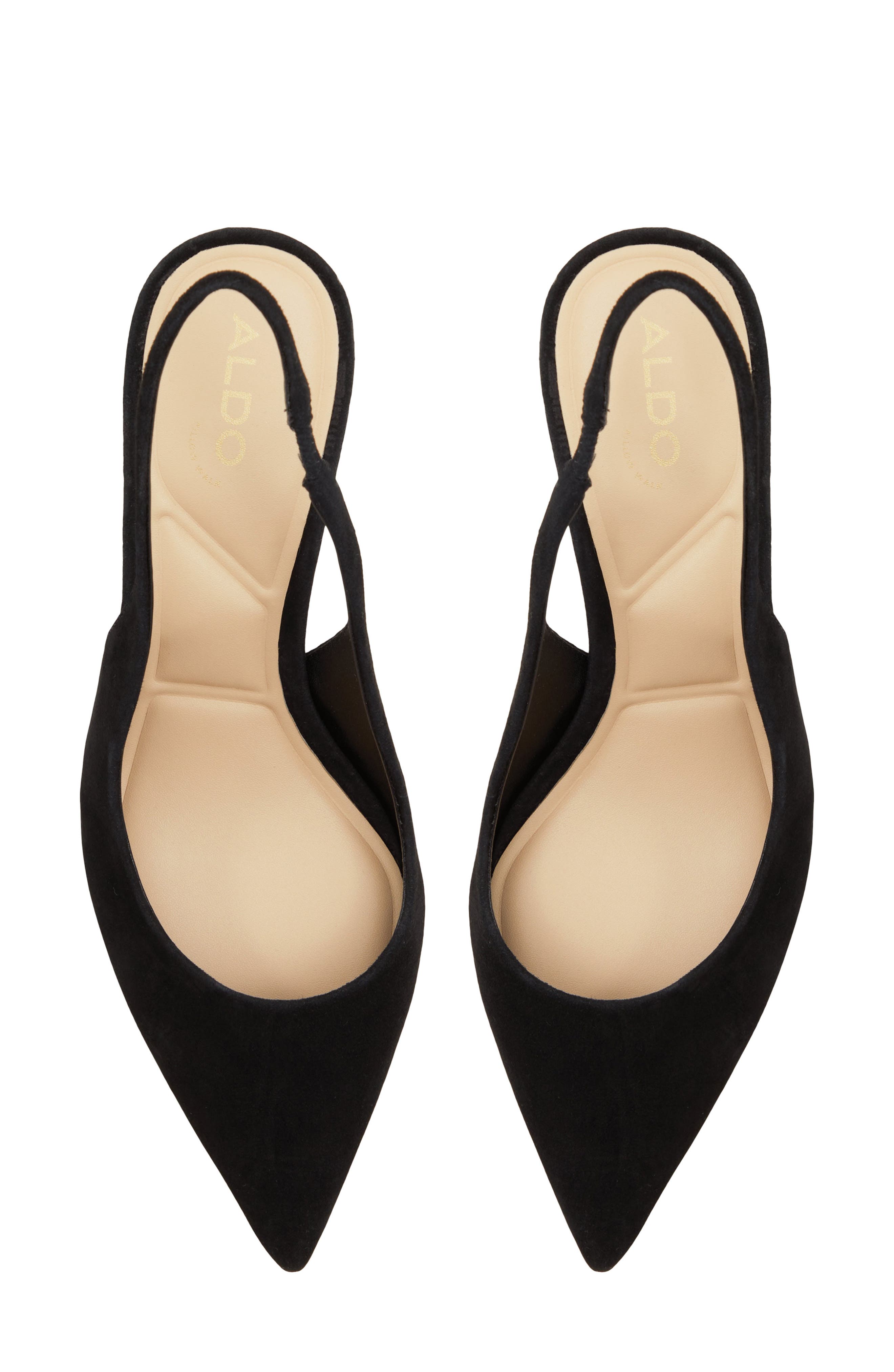 ALDO Uliana Slingback Pointed Toe Pump, Alternate, color, Black