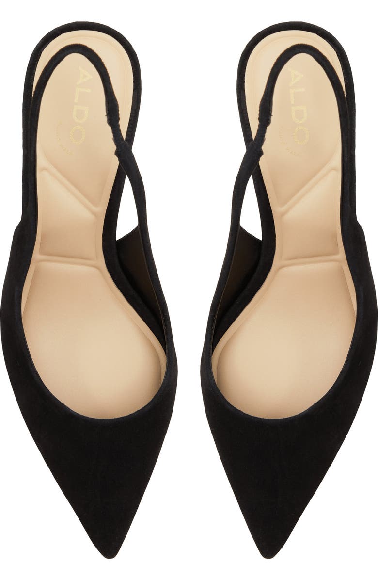 ALDO Uliana Slingback Pointed Toe Pump, Alternate, color, Black